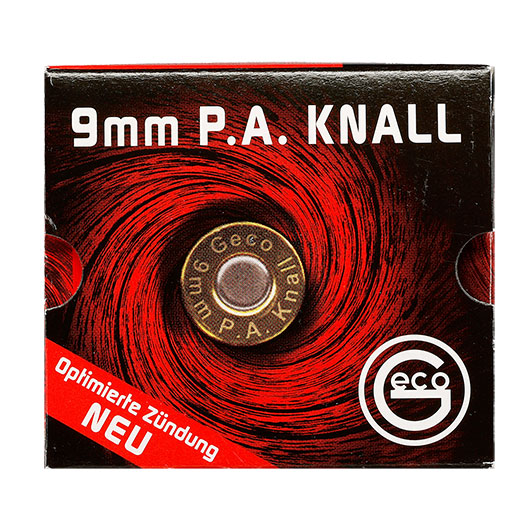 Geco Knallpatronen, 9mm P.A.K. 25 Stck Bild 4