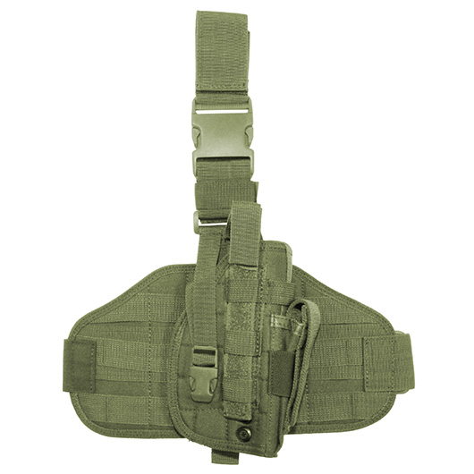 Pistolenbeinholster Molle MFH, oliv