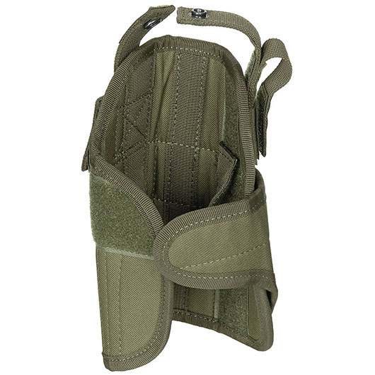 Pistolenbeinholster MFH, verstellbar, rechts, oliv Bild 1