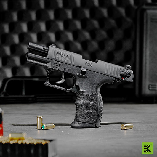 Walther P22Q Schreckschuss Pistole 9mm P.A.K. schwarz Bild 1