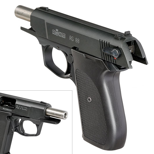 Rhm RG88 Schreckschuss Pistole Kal. 9mm P.A.K. brniert Bild 8