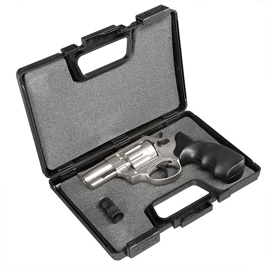 Ekol Viper Compact 2,5 Zoll Schreckschuss-Revolver 9mm R.K.nickel Bild 4