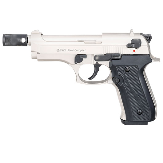 Ekol Firat Compact Schreckschuss Pistole Kal. 9 mm P.A.K. vernickelt Bild 9
