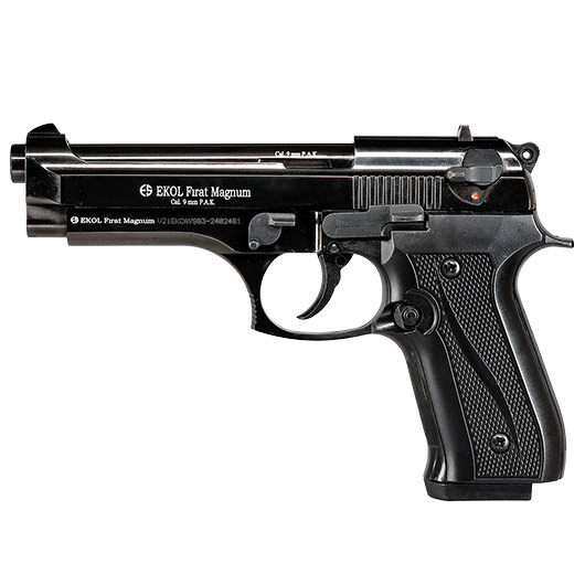 Ekol Firat Magnum Schreckschusspistole Kal. 9mm P.A.K. Vollmetall brniert