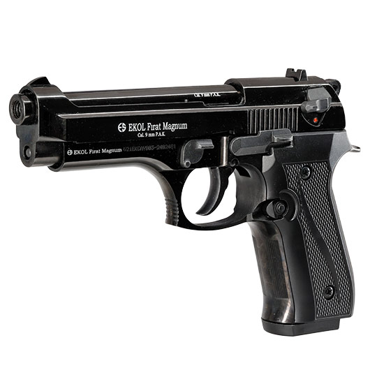 Ekol Firat Magnum Schreckschusspistole Kal. 9mm P.A.K. Vollmetall brniert Bild 2