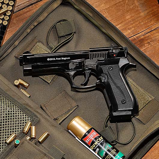 Ekol Firat Magnum Schreckschusspistole Kal. 9mm P.A.K. Vollmetall brniert Bild 1