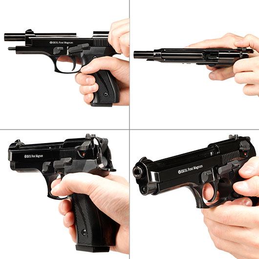 Ekol Firat Magnum Schreckschusspistole Kal. 9mm P.A.K. Vollmetall brniert Bild 10