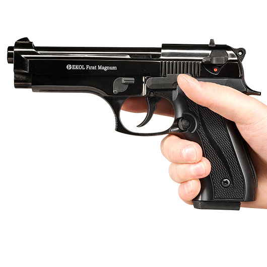 Ekol Firat Magnum Schreckschusspistole Kal. 9mm P.A.K. Vollmetall brniert Bild 5