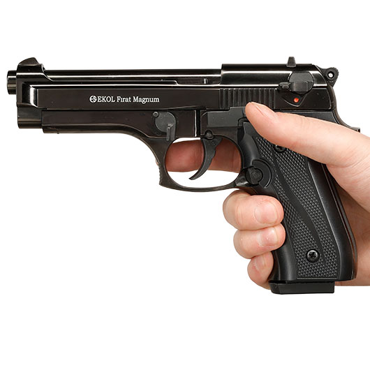 Ekol Firat Magnum Schreckschusspistole Kal. 9mm P.A.K. Vollmetall br�niert Bild 5