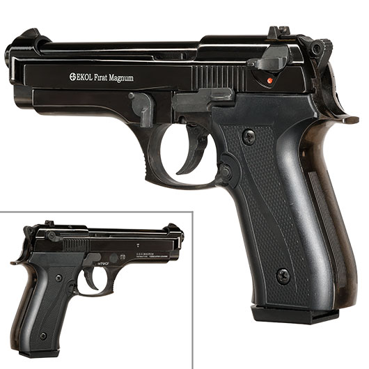 Ekol Firat Magnum Schreckschusspistole Kal. 9mm P.A.K. Vollmetall br�niert Bild 7