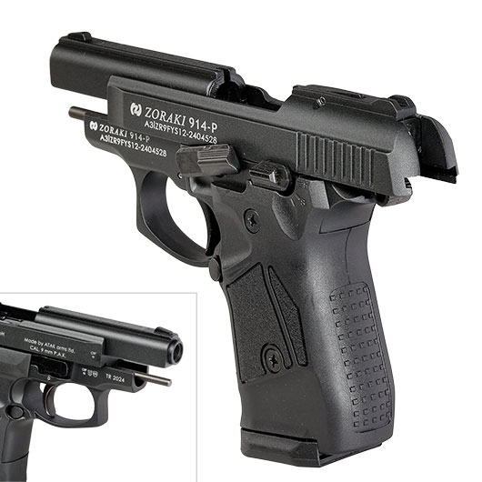 Zoraki 914 brniert Schreckschuss Pistole 9mm P.A.K. Bild 8