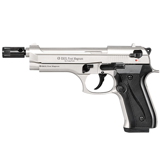 Ekol Firat Magnum Schreckschuss Pistole 9mm P.A.K. nickel Bild 10