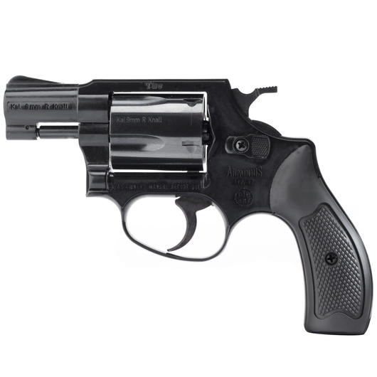 Weihrauch HW 37 Schreckschuss Revolver brüniert 9mm R.K.