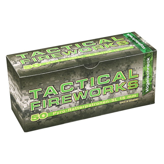 Tactical Fireworks 50 Ratterpatronen fr Schreckschusswaffen Bild 1