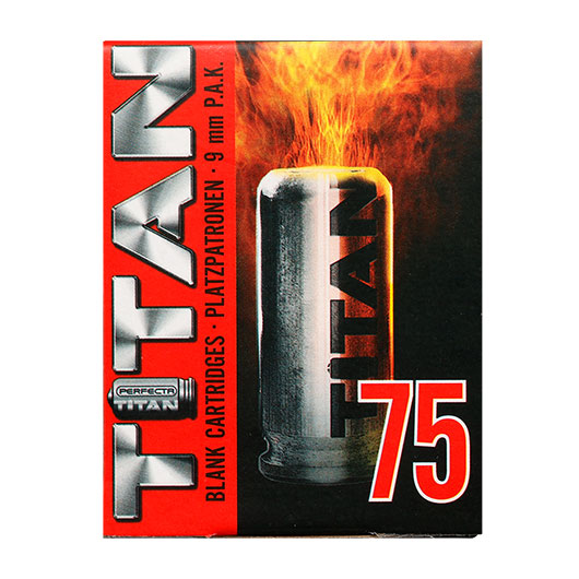 Perfecta Titan Knallpatronen 9mm P.A.K. 75 Stck Bild 3