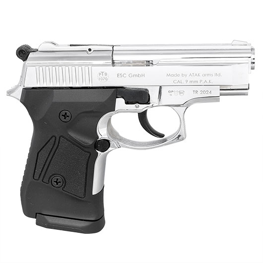 Zoraki 914 chrom Schreckschuss Pistole 9mm P.A.K. Bild 3