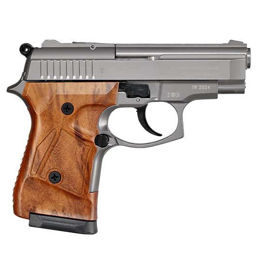 Zoraki 914 Schreckschuss Pistole 9mm P.A.K. titan Holzoptik Bild 3