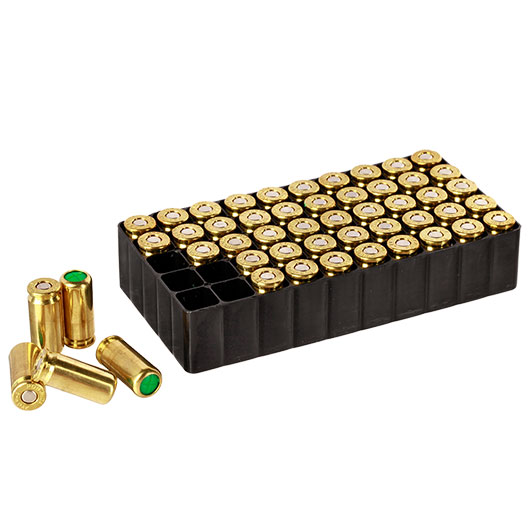 Victory Pobjeda Knallpatronen Messinghlsen Kal. 9mm P.A.K. 50 Stck Bild 6
