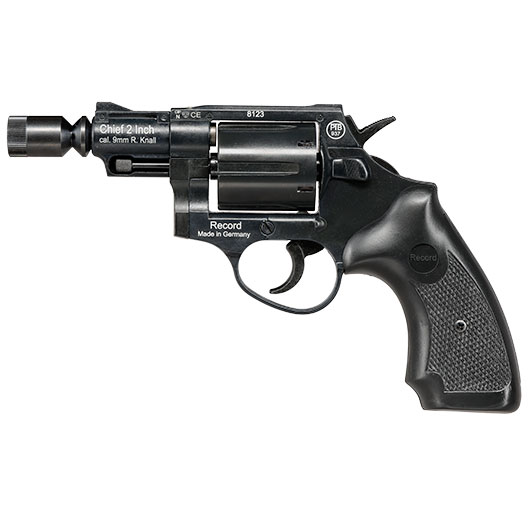 Record Chief 2 Zoll Schreckschuss Revolver Kal. 9 mm R.K. schwarz Bild 10