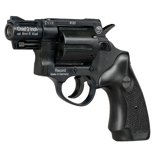Record Chief 2 Zoll Schreckschuss Revolver Kal. 9 mm R.K. schwarz Bild 2