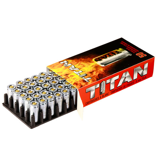 Perfecta Titan Knallpatronen 9mm P.A.K. 50 Stck Bild 3