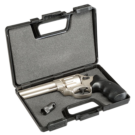 Ekol Viper 4,5 Zoll Schreckschuss Revolver vernickelt 9 mm R.K. Bild 4