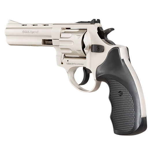 Ekol Viper 4,5 Zoll Schreckschuss Revolver vernickelt 9 mm R.K. Bild 5
