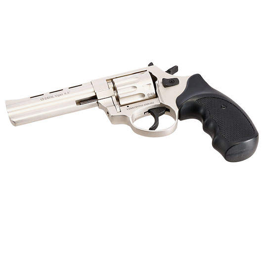 Ekol Viper 4,5 Zoll Schreckschuss Revolver vernickelt 9 mm R.K. Bild 8
