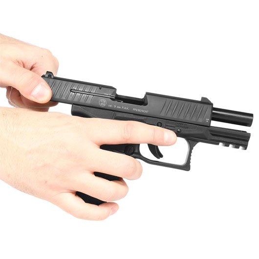 Versandrcklufer Walther PPQ M2 Schreckschuss Pistole 9mm P.A.K. schwarz Bild 5