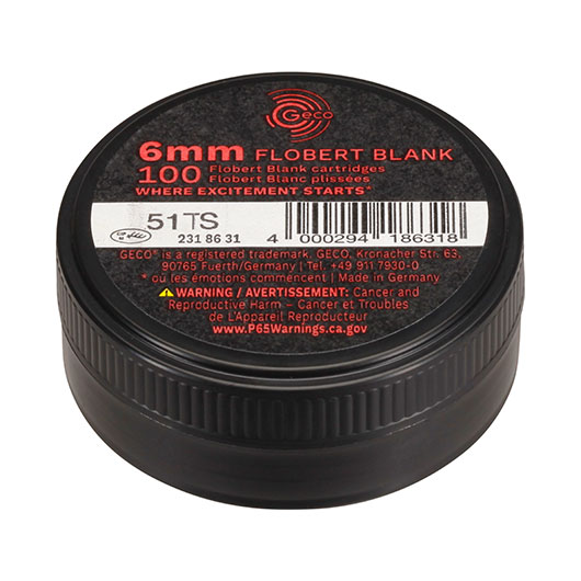 Geco Knallpatronen 6 mm Flobert 100 Stck Bild 2