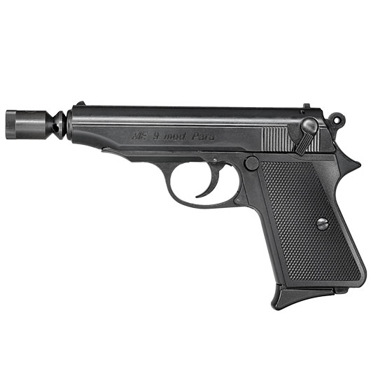 ME 9 Para Schreckschuss Pistole 9mm P.A.K. schwarz brniert Bild 10