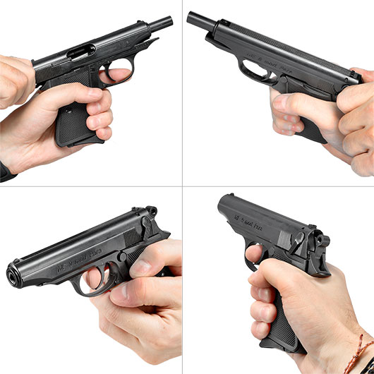 ME 9 Para Schreckschuss Pistole 9mm P.A.K. schwarz brniert Bild 11
