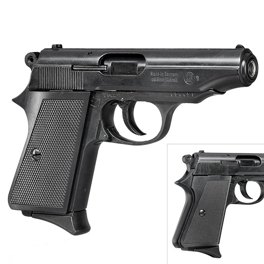 ME 9 Para Schreckschuss Pistole 9mm P.A.K. schwarz brniert Bild 9