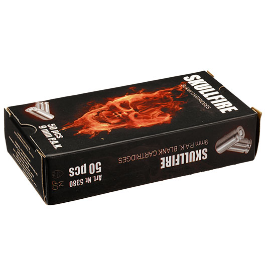Pobjeda Skullfire Knallpatronen 9mm P.A.K. 50 Stck Bild 5