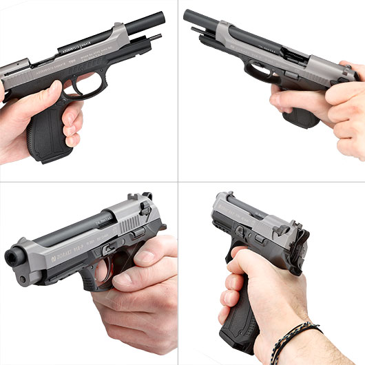 Zoraki 918 Schreckschuss-Pistole 9mm P.A.K. titan Bild 11