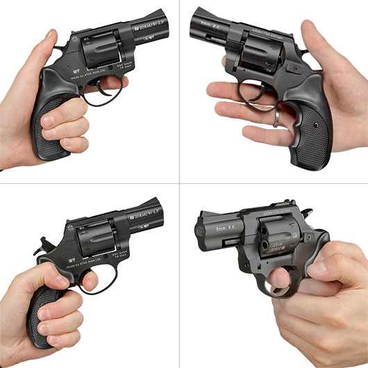 Zoraki R1 2,5 Zoll Schreckschuss-Revolver Kal. 9mm R.K. brniert Bild 11