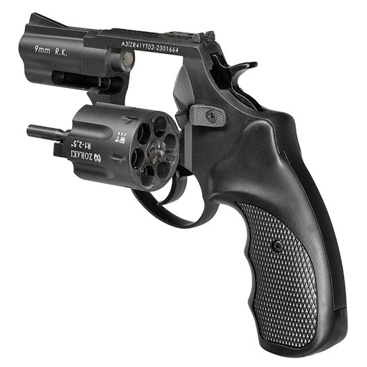 Zoraki R1 2,5 Zoll Schreckschuss-Revolver Kal. 9mm R.K. brniert Bild 7