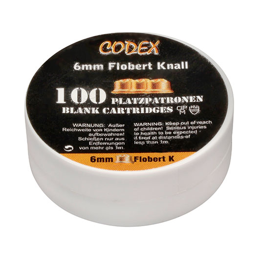Codex Knallpatronen 6mm Flobert 100 Stck Bild 2