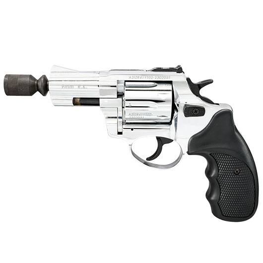 Zoraki R1 2,5 Zoll Schreckschuss-Revolver Kal. 9mm R.K. chrom Bild 10