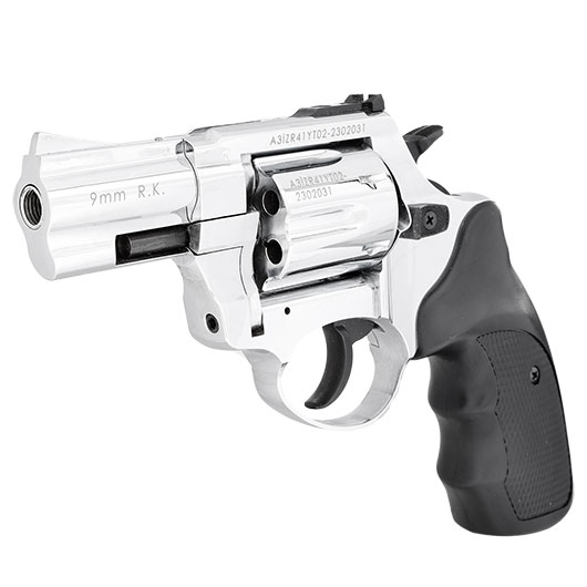 Zoraki R1 2,5 Zoll Schreckschuss-Revolver Kal. 9mm R.K. chrom Bild 2