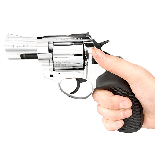 Zoraki R1 2,5 Zoll Schreckschuss-Revolver Kal. 9mm R.K. chrom Bild 5