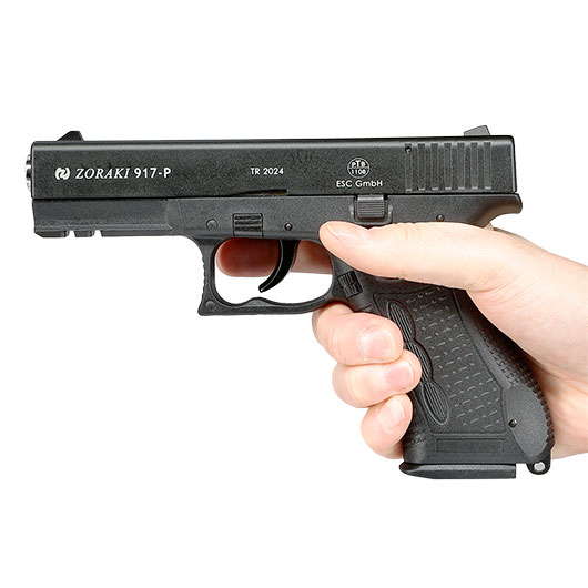 Zoraki 917 Schreckschusspistole 9mm P.A.K. brniert-chrom Bild 5
