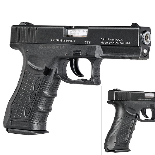 Zoraki 917 Schreckschusspistole 9mm P.A.K. brniert-chrom Bild 9