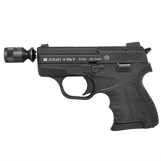 Zoraki Schreckschusspistole 906 9mm P.A.K. schwarz-chrom Bild 10
