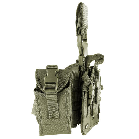 101 INC. Beinholster MOLLE rechts oliv Bild 4