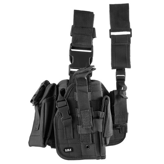 101 INC Beinholster MOLLE rechts schwarz Bild 1