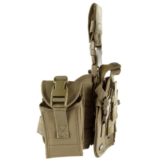 101 INC. Beinholster MOLLE sand oliv Bild 4