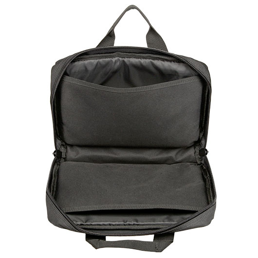 Coptex Doppel-Pistolentasche fr zwei Waffen mit Auentasche schwarz Bild 6