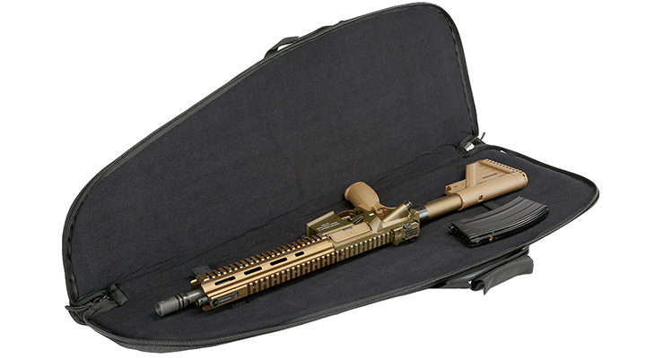 Mil-Tec Gewehrfutteral Rifle Case mit Tragegurt schwarz Bild 3
