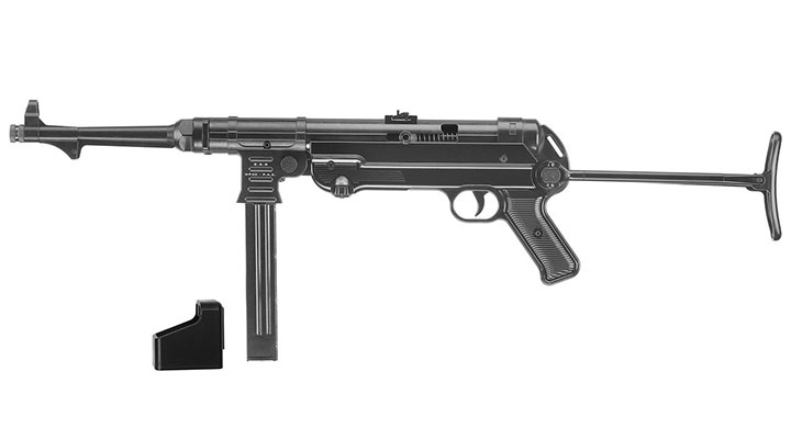 Versandrcklufer MP40 Schreckschuss Maschinenpistole 9mm P.A.K